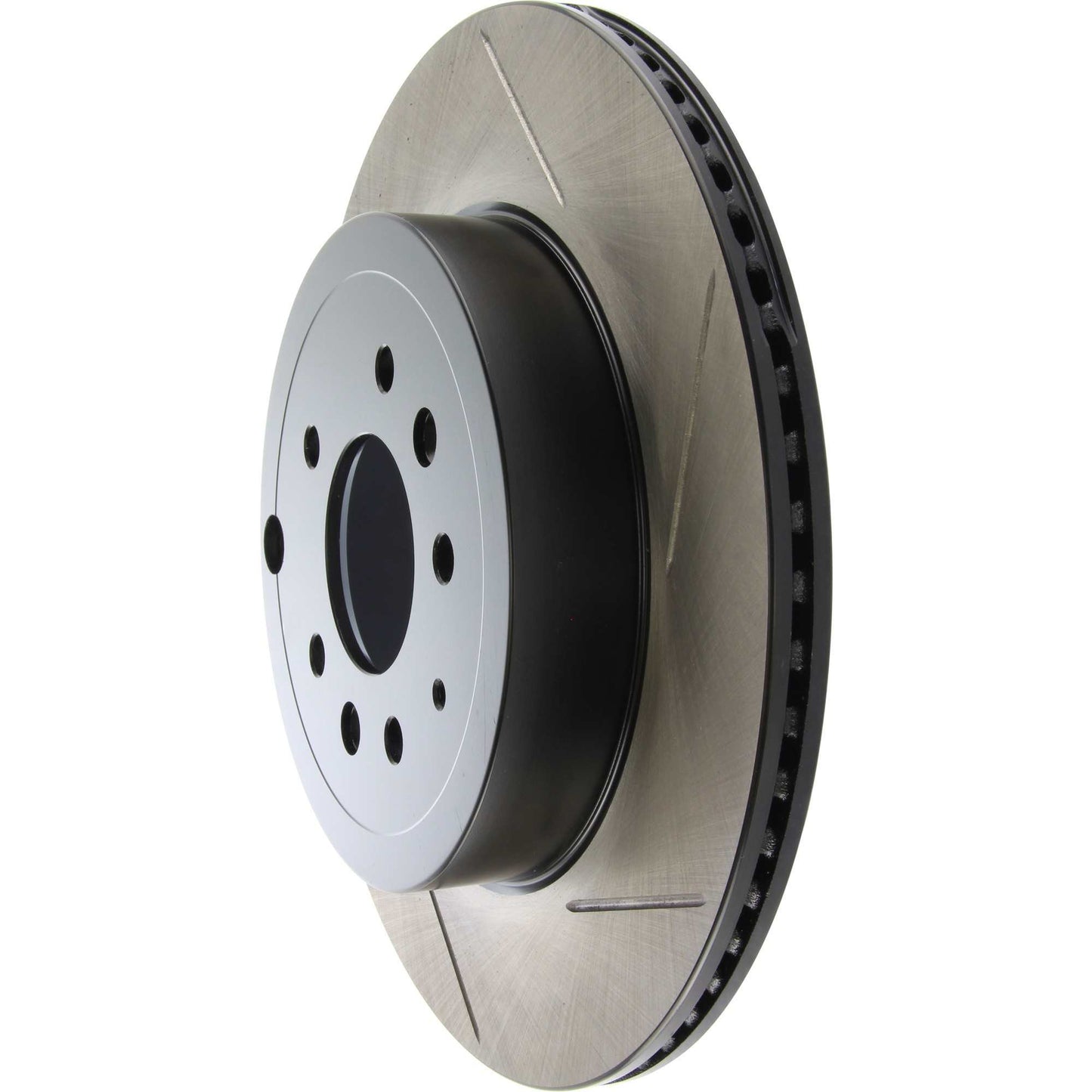 StopTech Sport Slotted Brake Rotor; Rear Left