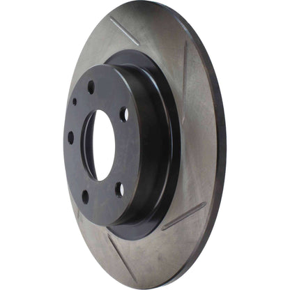 StopTech Sport Slotted Brake Rotor; Rear Left