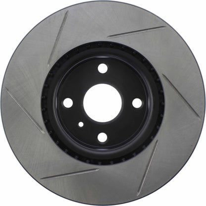 StopTech 16-18 Mazda Miata MX-5 Sport Slotted Front Left Rotor 126.45090SL