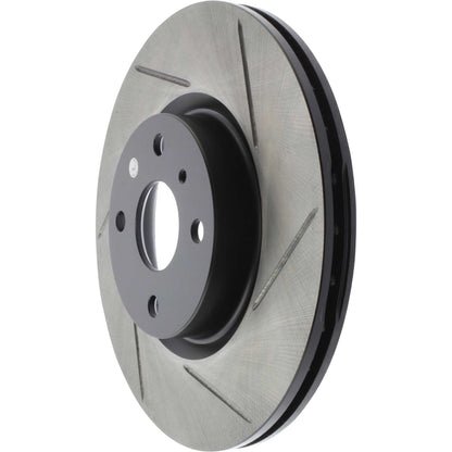 StopTech 16-18 Mazda Miata MX-5 Sport Slotted Front Left Rotor 126.45090SL