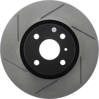 StopTech 16-18 Mazda Miata MX-5 Sport Slotted Front Right Rotor 126.45090SR