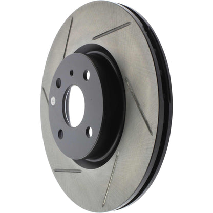 StopTech 16-18 Mazda Miata MX-5 Sport Slotted Front Right Rotor 126.45090SR