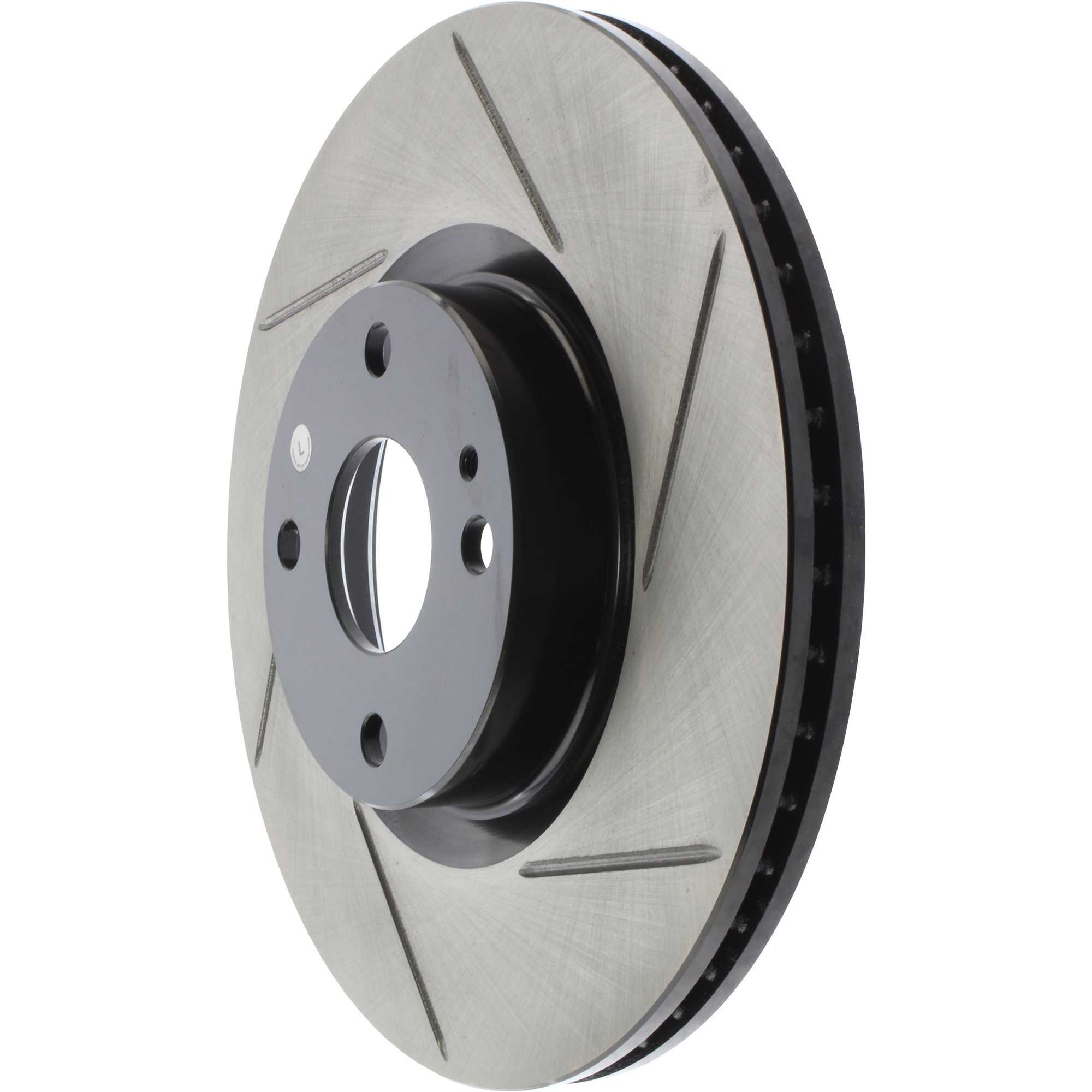 StopTech 16-17 Mazda MX-5 Front Driver Side Slotted Sport Brake Rotor 126.45092SL