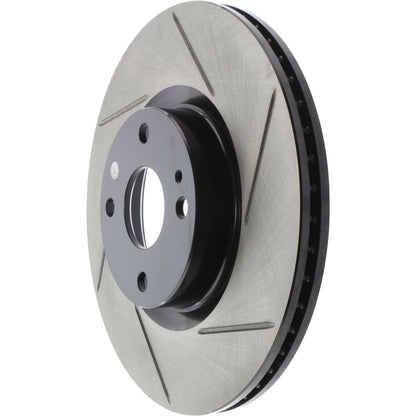 StopTech 16-17 Mazda MX-5 Front Driver Side Slotted Sport Brake Rotor 126.45092SL