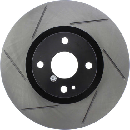 StopTech 16-17 Mazda MX-5 Front Passenger Side Slotted Sport Brake Rotor 126.45092SR