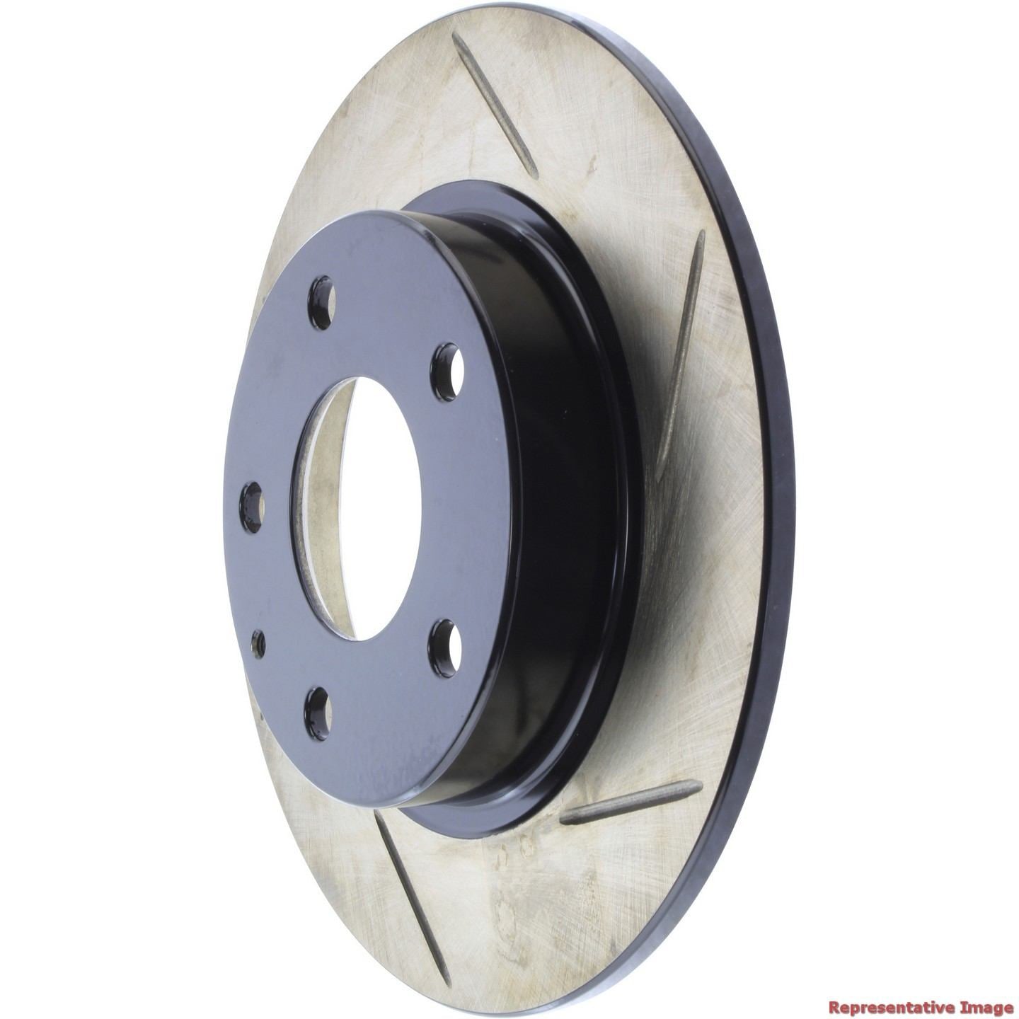 Stoptech 19-22 Mazda 3/CX-3/CX-30 Sport Slotted Rotor - Left 126.45093SL