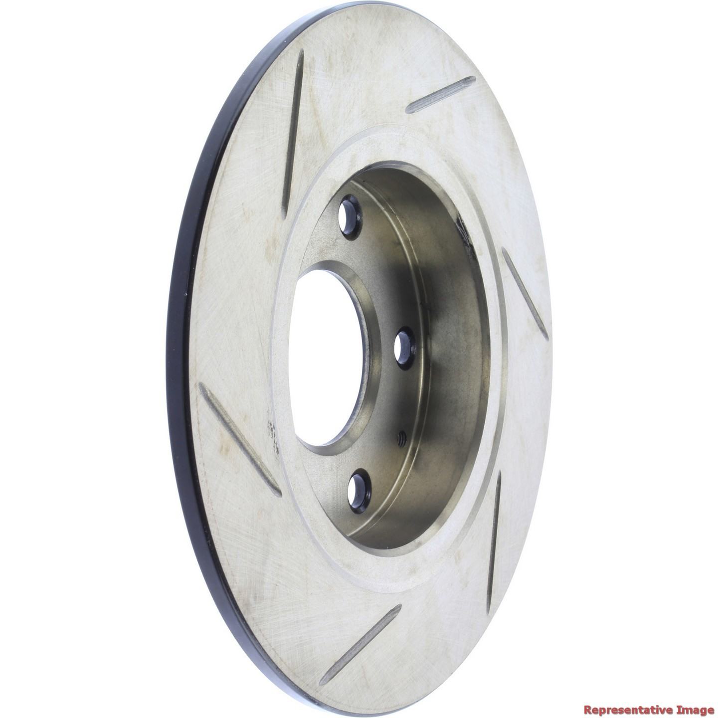 Stoptech 19-22 Mazda 3/CX-3/CX-30 Sport Slotted Rotor - Left 126.45093SL