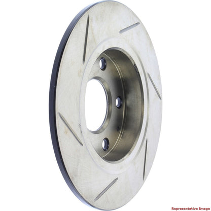 Stoptech 19-22 Mazda 3/CX-3/CX-30 Sport Slotted Rotor - Left 126.45093SL