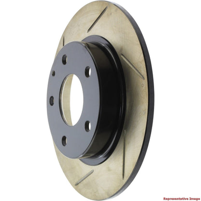 Stoptech 19-22 Mazda 3/CX-3/CX-30 Sport Slotted Rotor - Right 126.45093SR