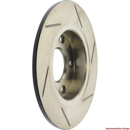Stoptech 19-22 Mazda 3/CX-3/CX-30 Sport Slotted Rotor - Right 126.45093SR