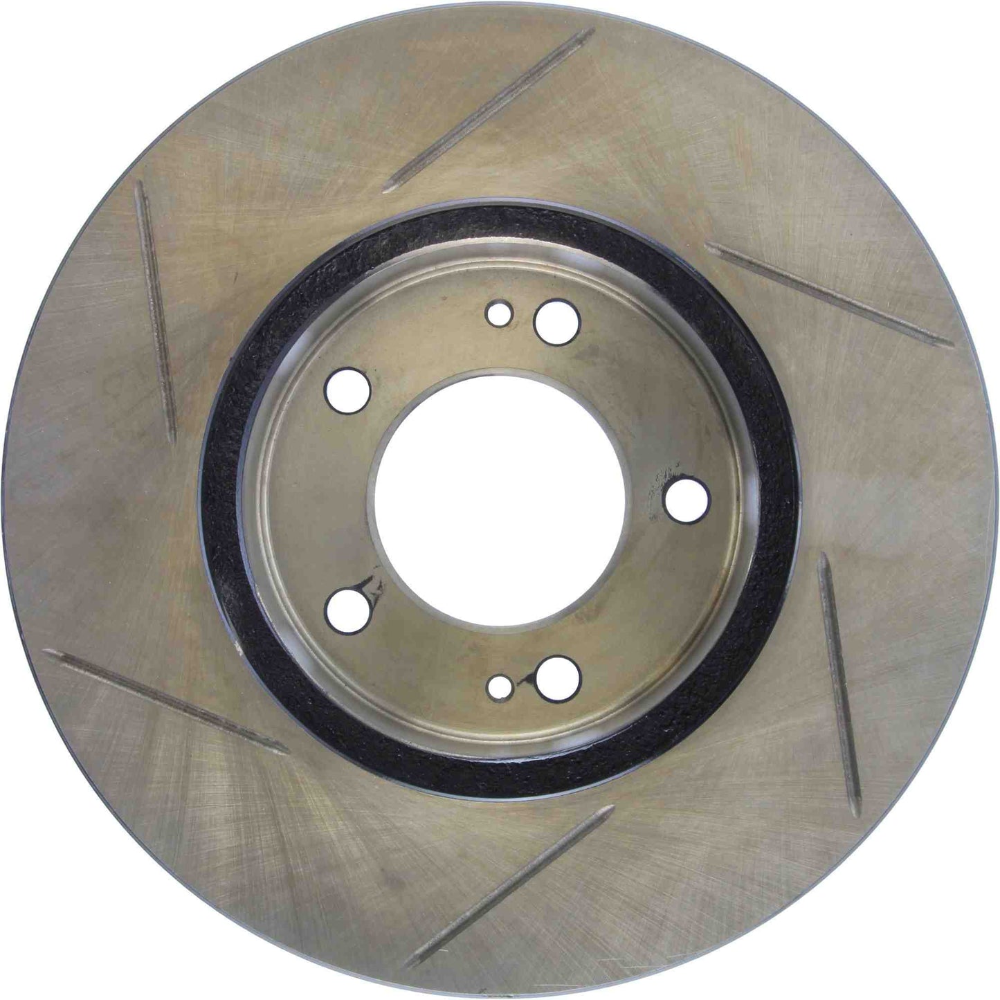 StopTech Power Slot 87-89 Conquest 5 Lug / 83-89 Starion 5 Lug Cryo Slotted Front Left Rotor 126.46012CSL