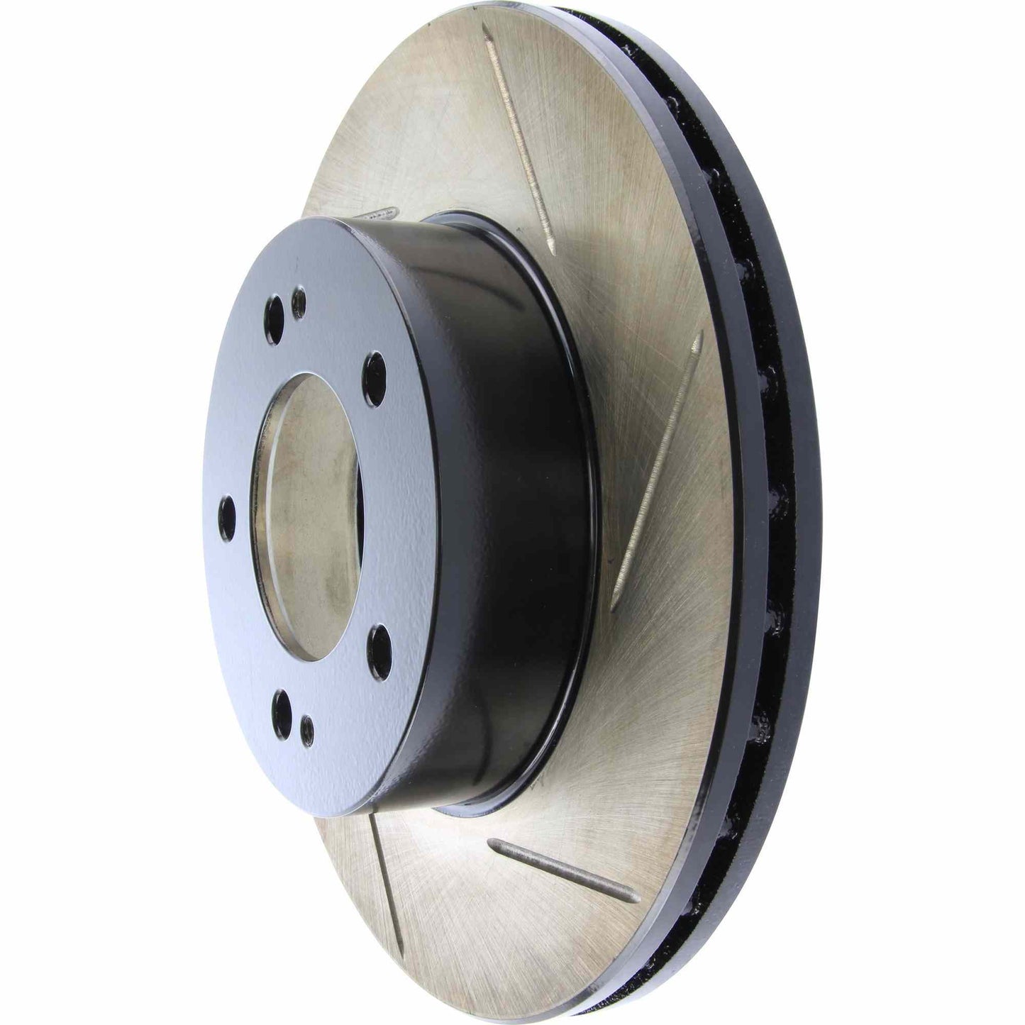 StopTech Power Slot 87-89 Conquest 5 Lug / 83-89 Starion 5 Lug Slotted Front Left Rotor 126.46012SL