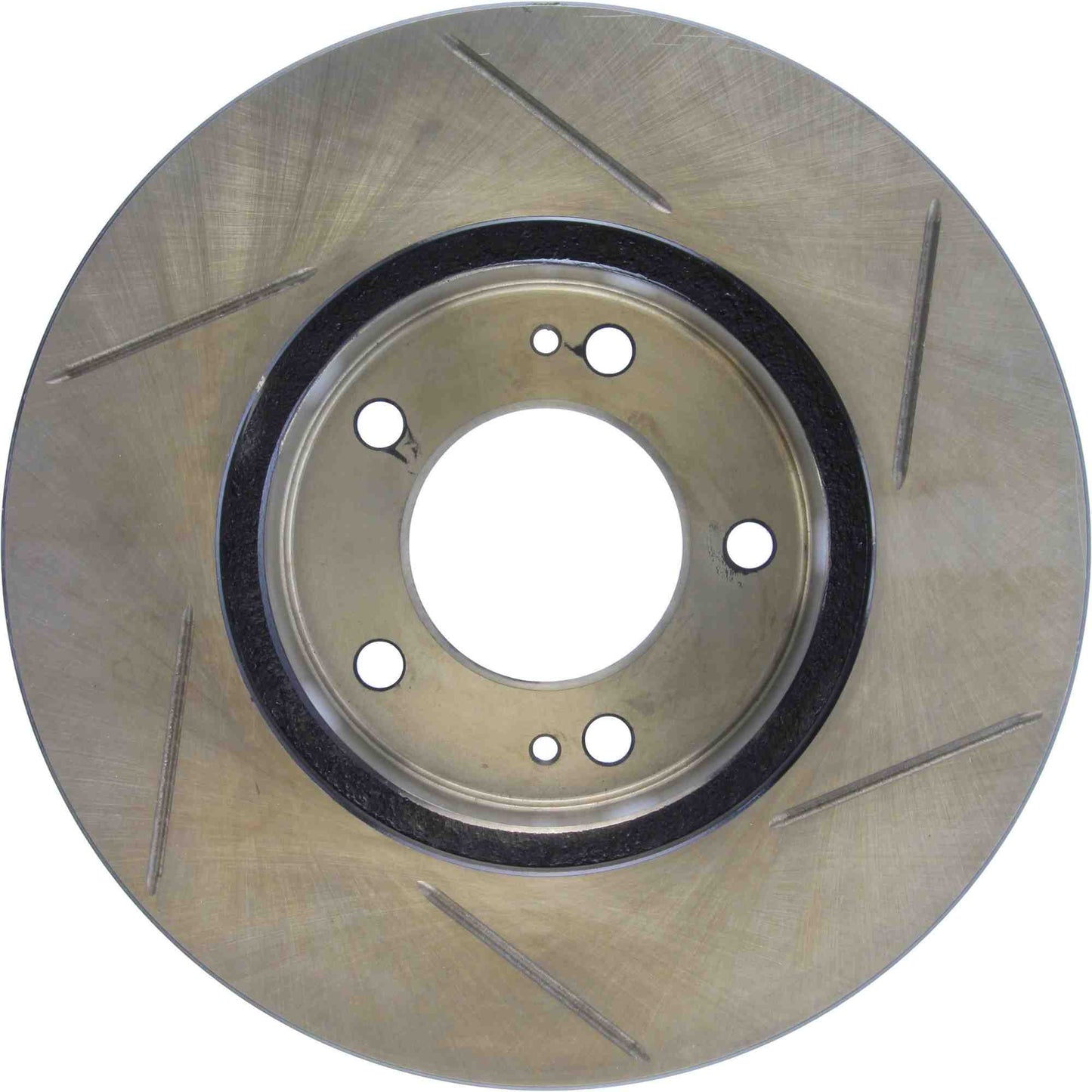 StopTech Power Slot 87-89 Conquest 5 Lug / 83-89 Starion 5 Lug Slotted Front Right Rotor 126.46012SR