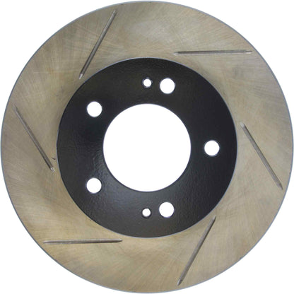 StopTech Power Slot 87-89 Conquest 5 Lug / 83-89 Starion 5 Lug Slotted Front Right Rotor 126.46012SR