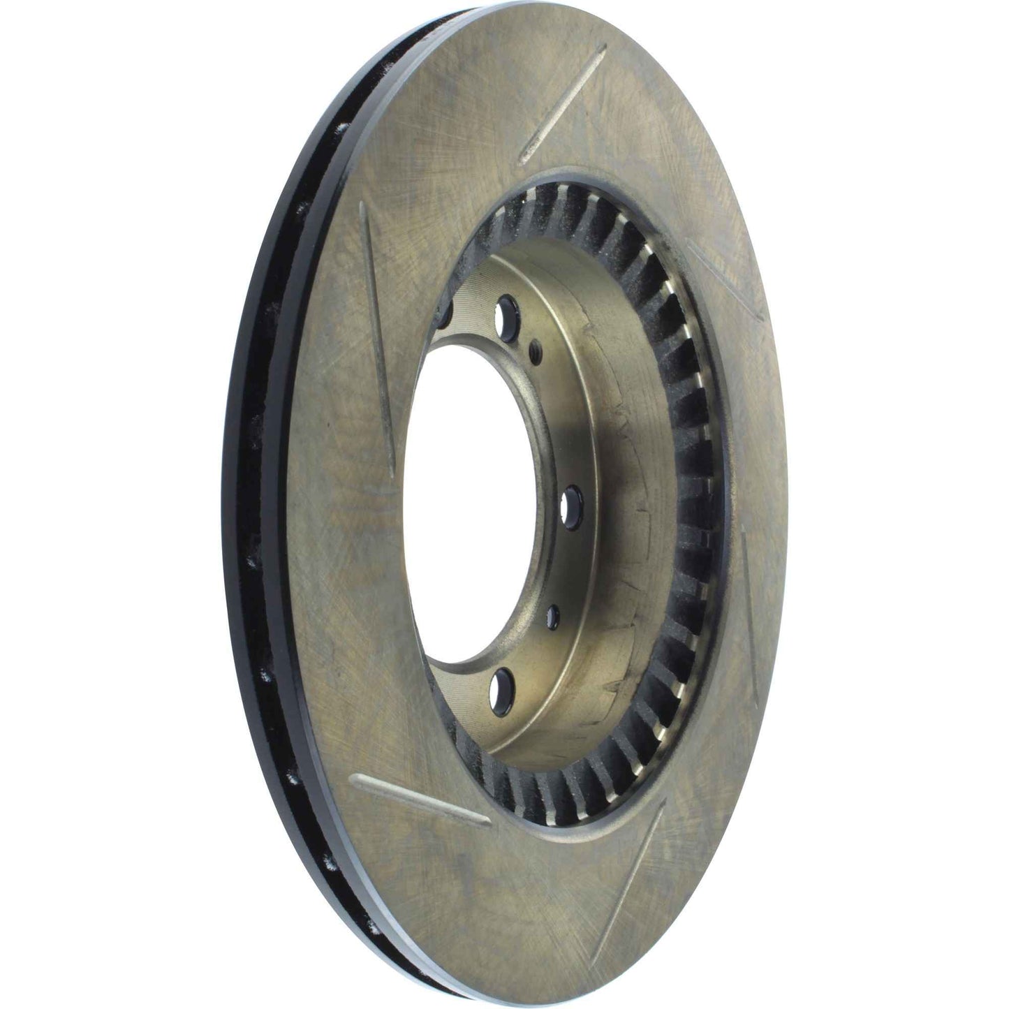 StopTech Power Slot 87-89 Conquest 5 Lug / 83-89 Starion 5 Lug Cryo Slotted Rear Left Rotor 126.46013CSL