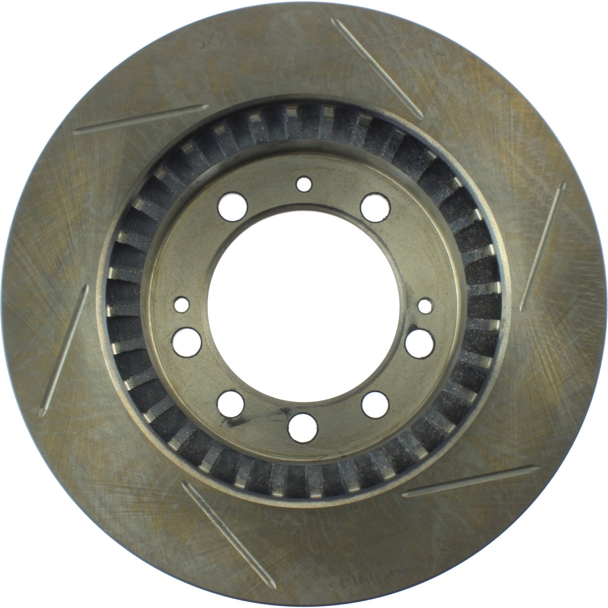 StopTech  Sport Slotted Cryo Brake Rotor; Rear Right
