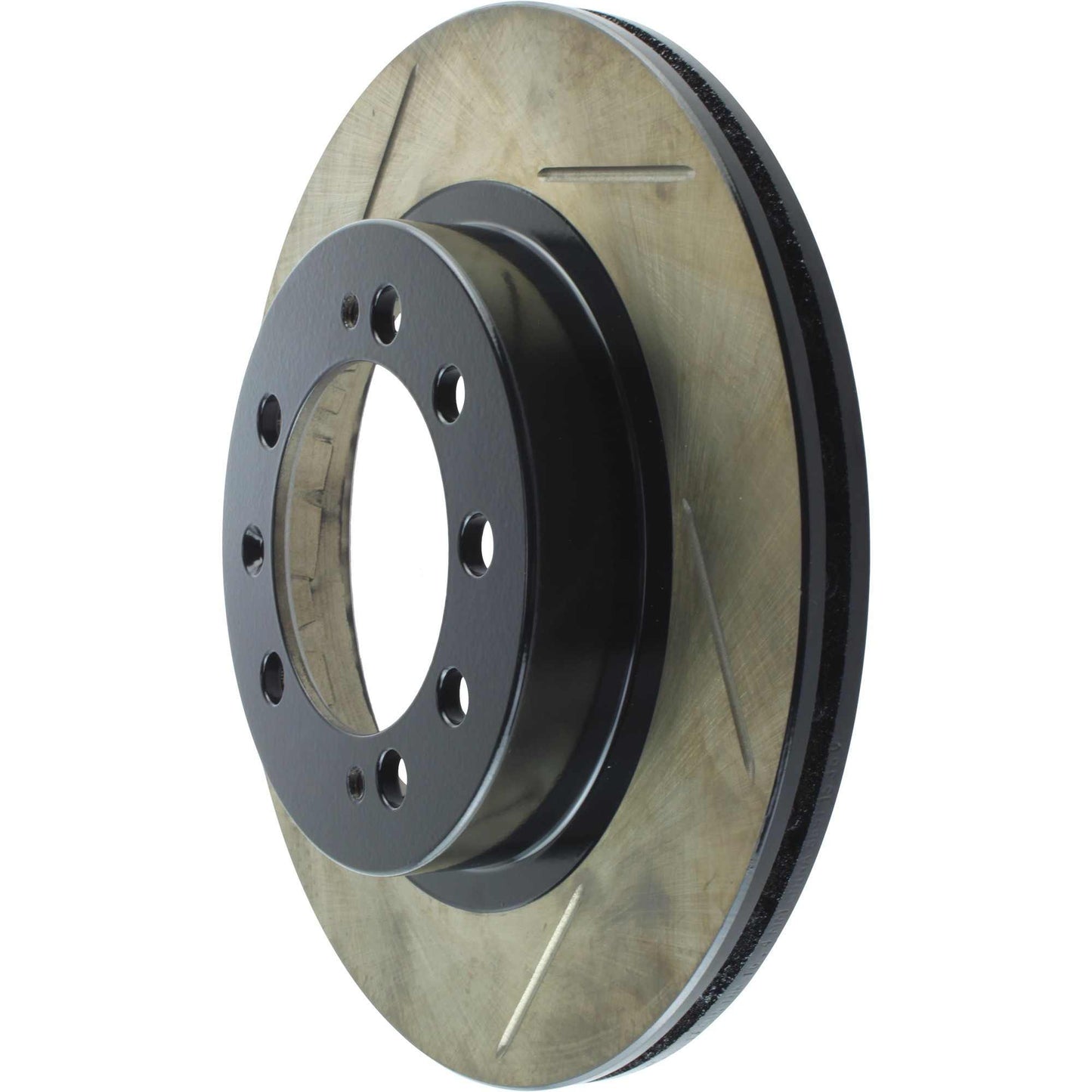 StopTech Power Slot 87-89 Conquest 5 Lug / 83-89 Starion 5 Lug Slotted Rear Right Rotor 126.46013SR