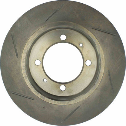 StopTech Sport Slotted Brake Rotor; Rear Left