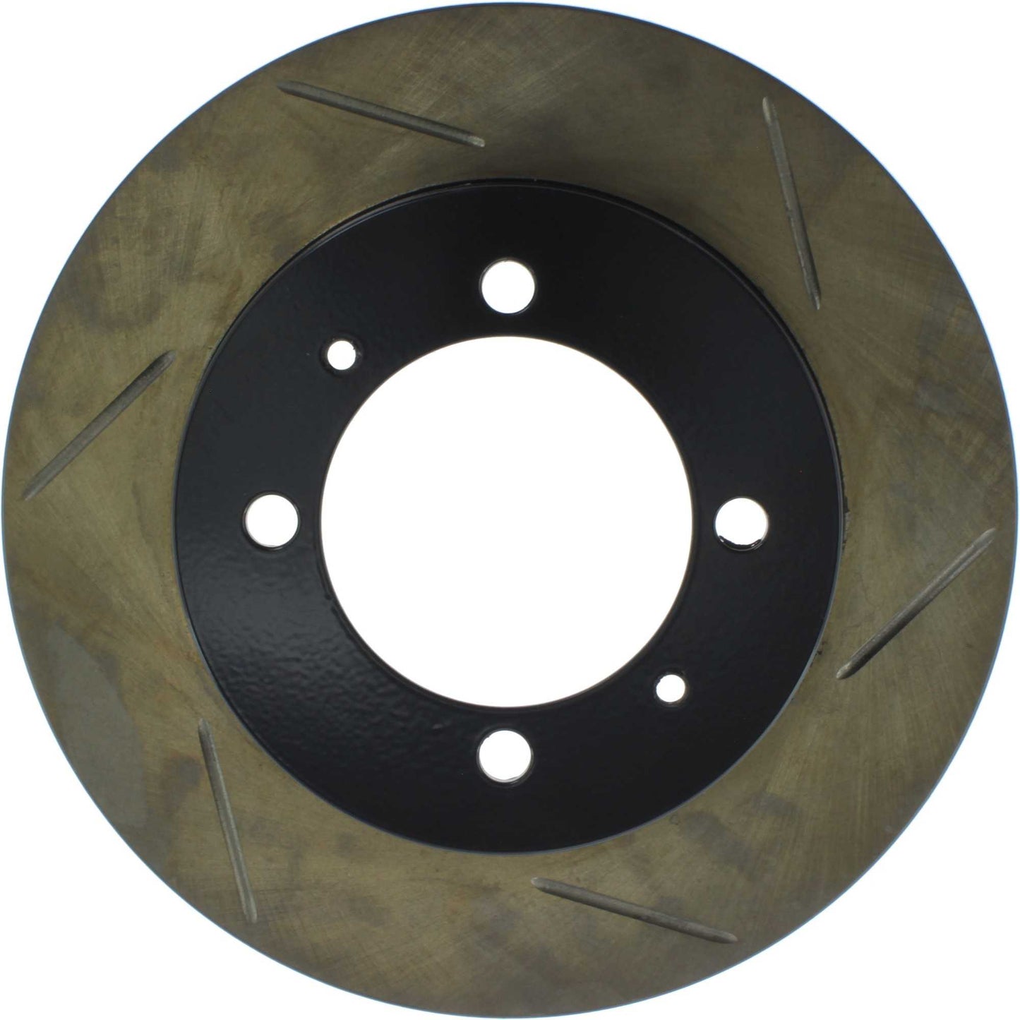 StopTech Sport Slotted Brake Rotor; Rear Left