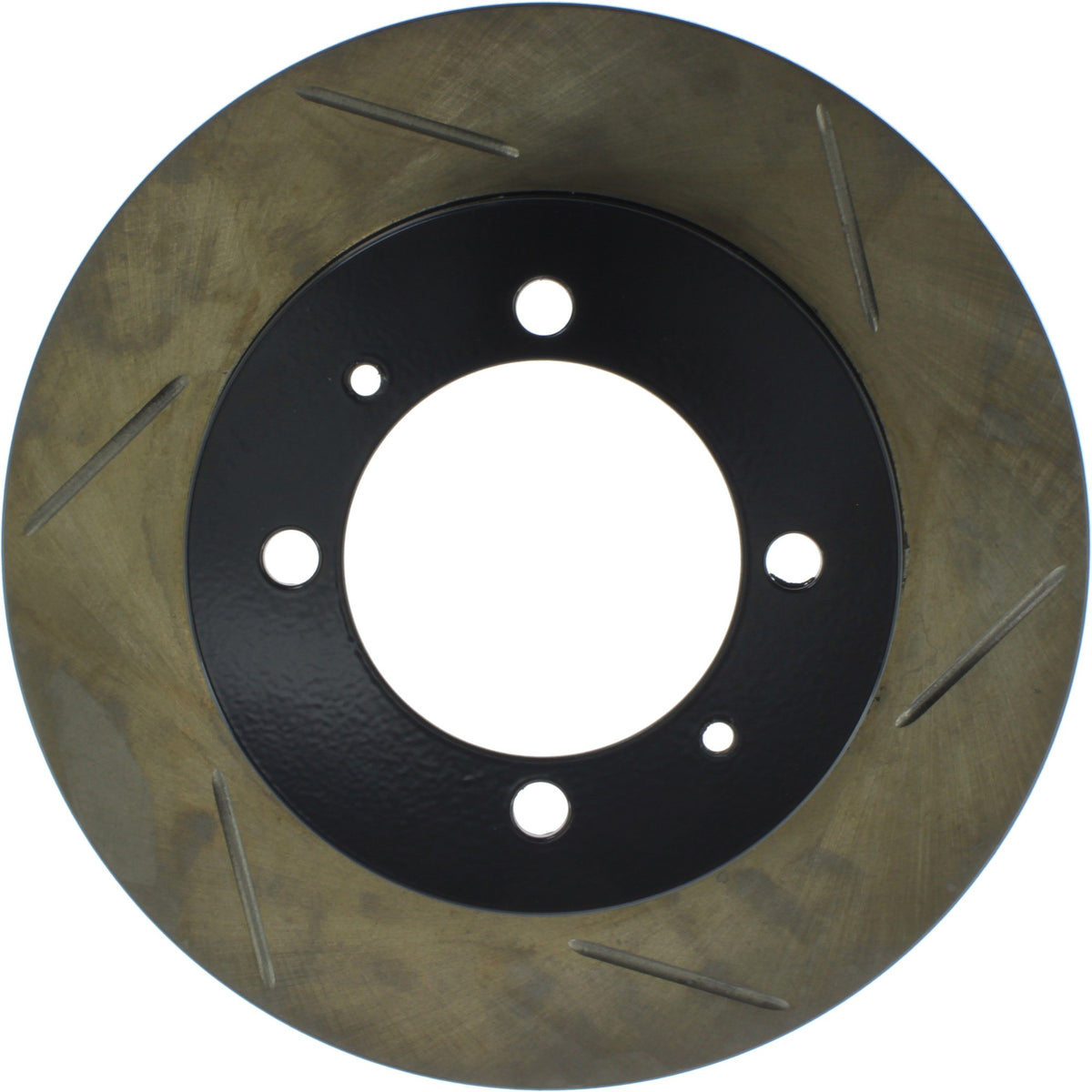 StopTech Sport Slotted Brake Rotor; Rear Left