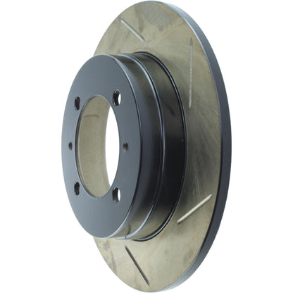 StopTech Sport Slotted Brake Rotor; Rear Left