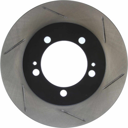 StopTech Sport Slotted Brake Rotor; Rear Left