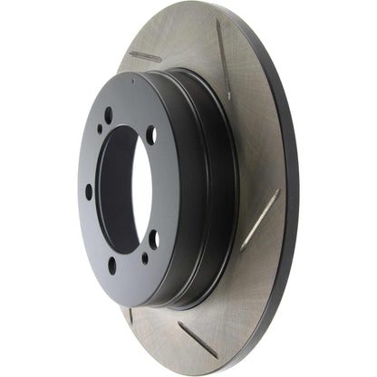 StopTech Sport Slotted Brake Rotor; Rear Left