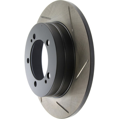 StopTech Sport Slotted Brake Rotor; Rear Left