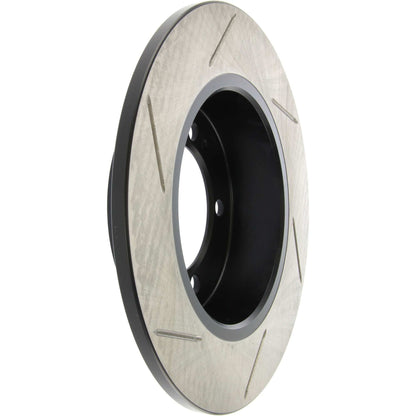 StopTech Sport Slotted Brake Rotor; Rear Left