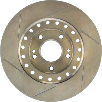 StopTech 93-99 Mitsubishi 3000GT Cryo Slotted Front Left Sport Brake Rotor 126.46052CSL