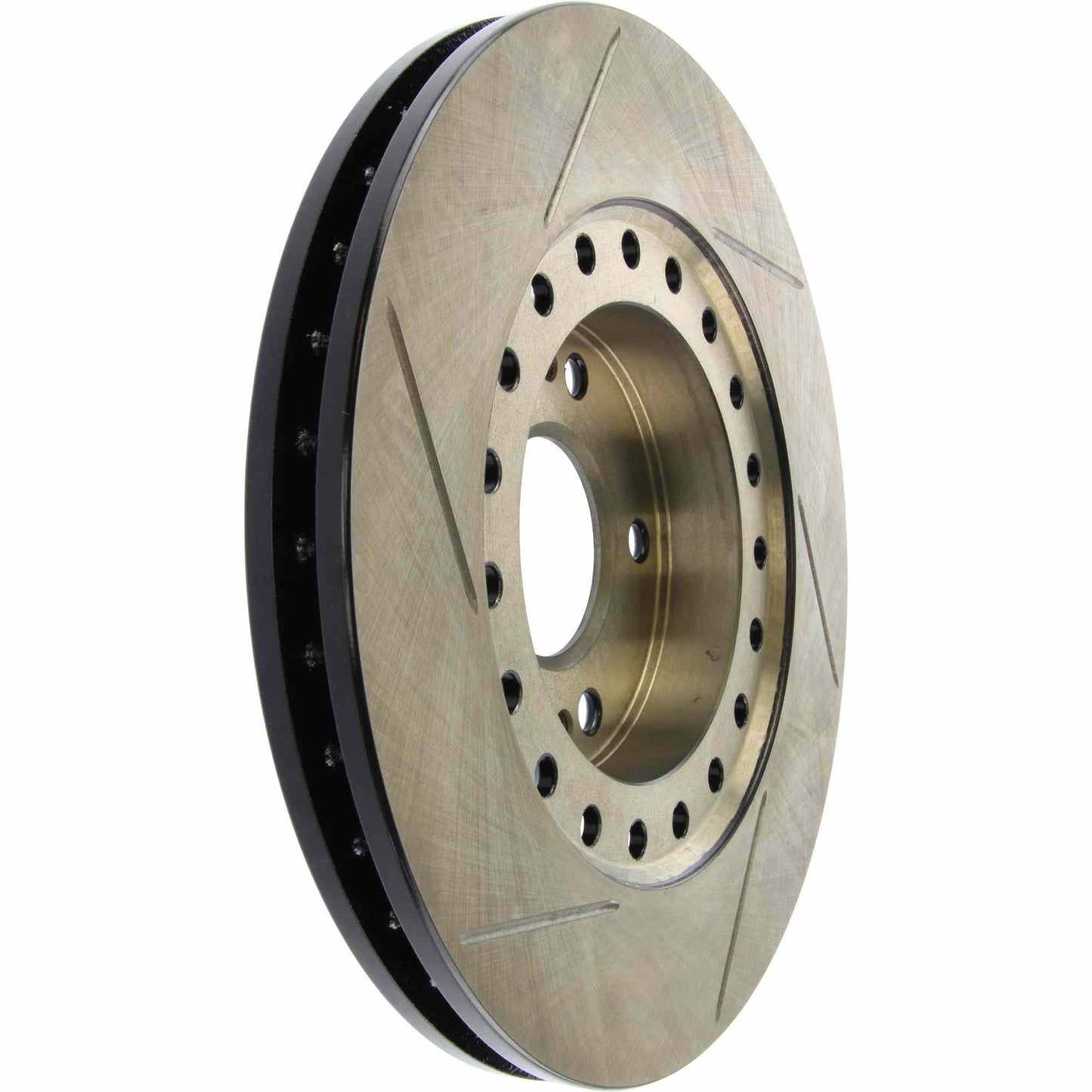 StopTech 93-99 Mitsubishi 3000GT Cryo Slotted Front Left Sport Brake Rotor 126.46052CSL