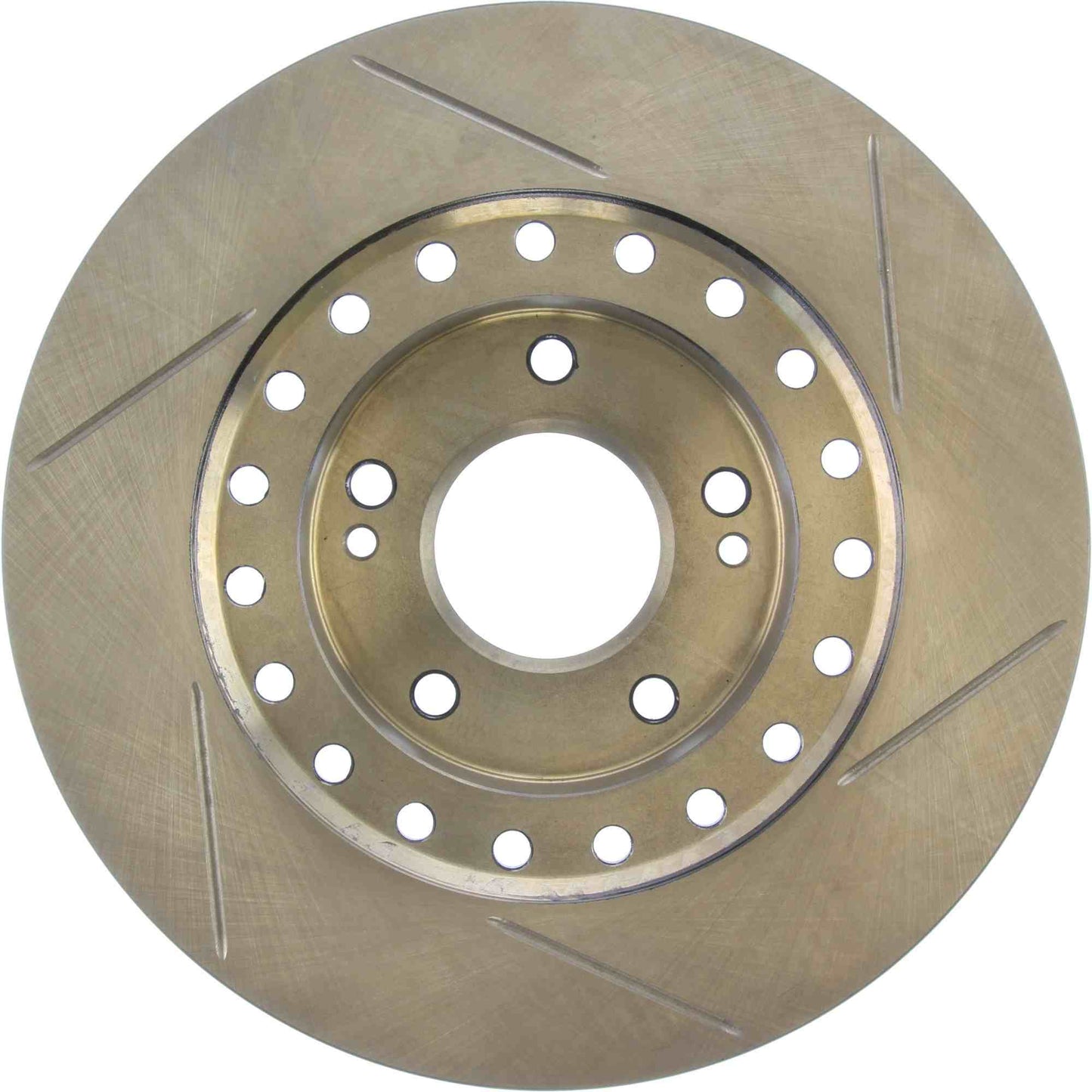 StopTech 93-99 Mitsubishi 3000GT Cryo Slotted Front Right Sport Brake Rotor 126.46052CSR