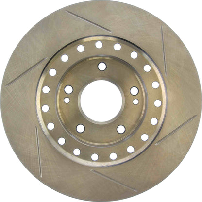 StopTech 93-99 Mitsubishi 3000GT Cryo Slotted Front Right Sport Brake Rotor 126.46052CSR
