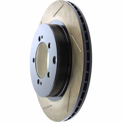 StopTech 93-99 Mitsubishi 3000GT Cryo Slotted Rear Right Sport Brake Rotor 126.46053CSR