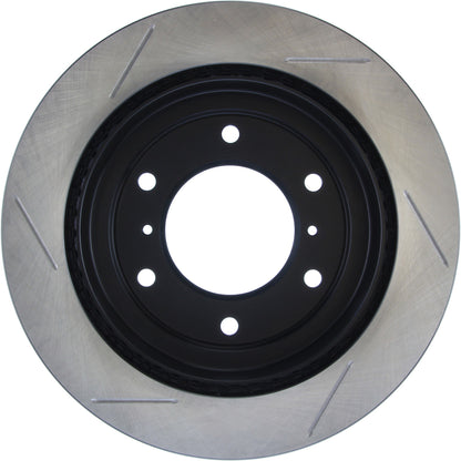 StopTech 00-07 Mitsubishi Montero/Montero Sport Rear Left Cryo Slotted Sport Brake Rotor 126.46063CSL