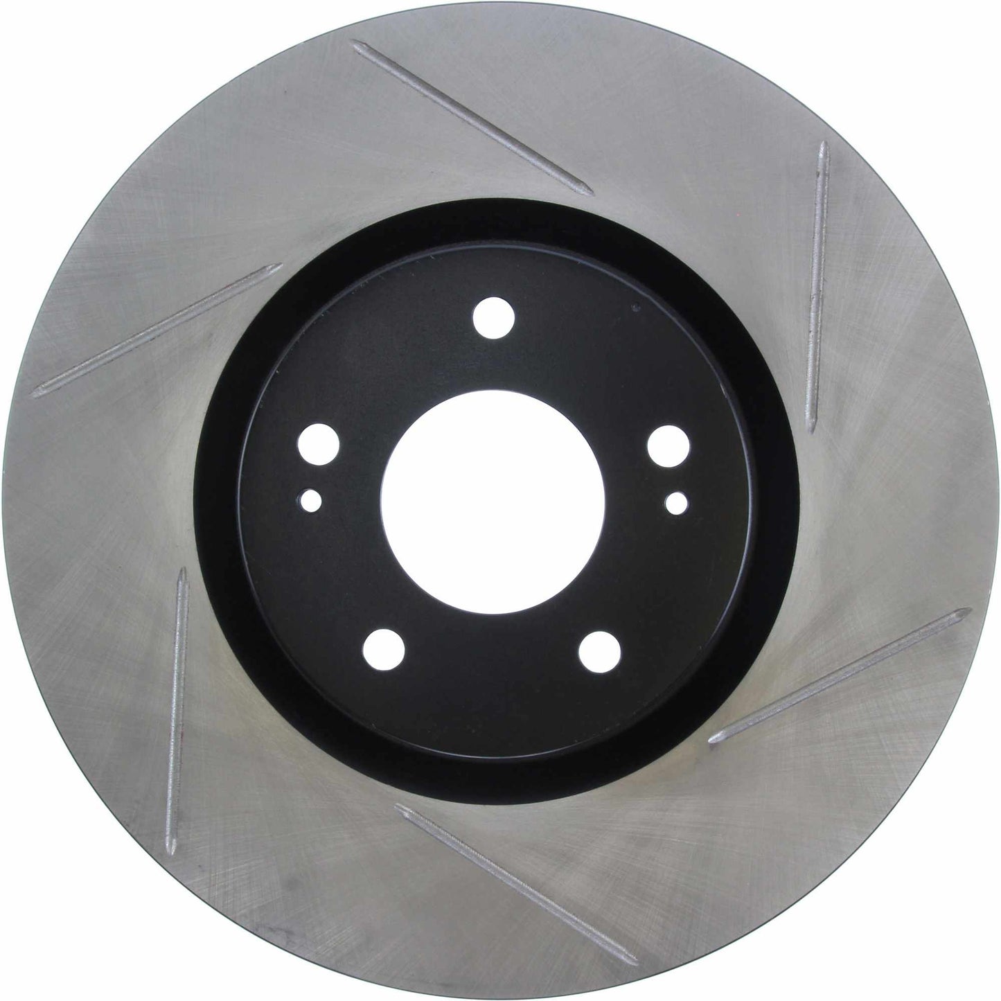 StopTech Power Slot 03-06 Evo 8 & 9 Cryo Slotted Left Front Rotor 126.46064CSL