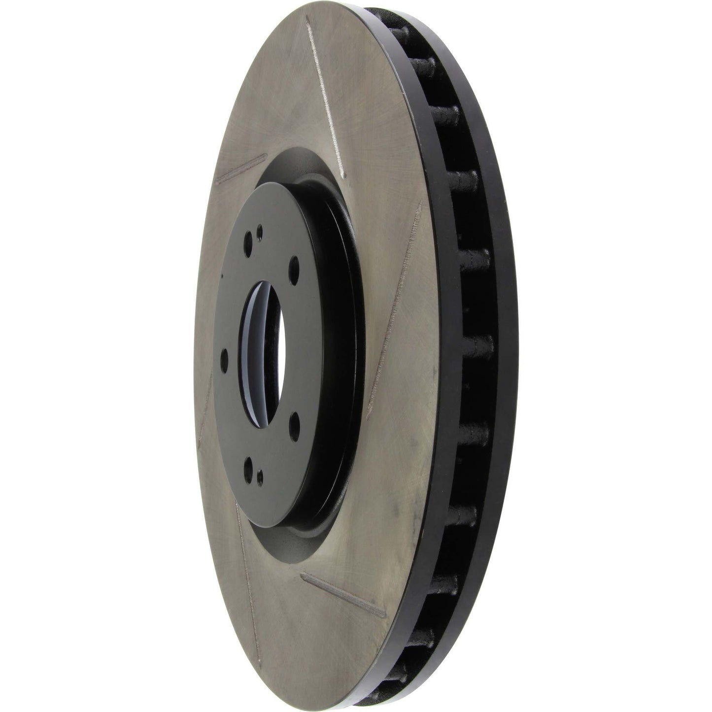 StopTech Power Slot 03-06 Evo 8 & 9 Cryo Slotted Left Front Rotor 126.46064CSL
