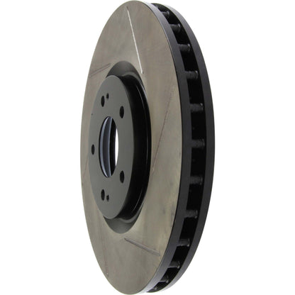 StopTech Power Slot 03-06 Evo 8 & 9 Cryo Slotted Left Front Rotor 126.46064CSL