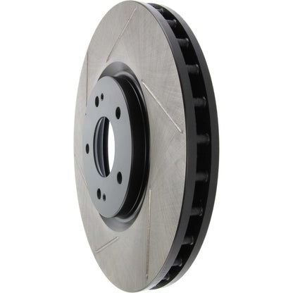 StopTech Power Slot 03-06 Evo 8 & 9 Cryo Slotted Right Front Rotor 126.46064CSR