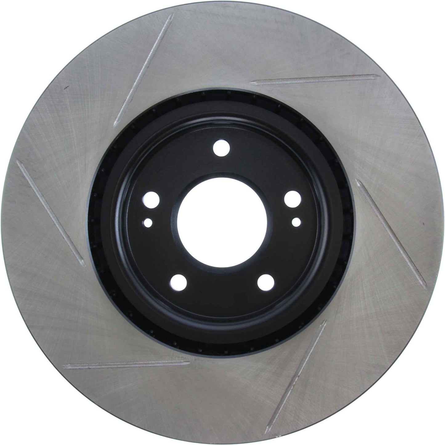 StopTech Power Slot 03-06 Evo 8 & 9 Slotted Left Front Rotor 126.46064SL