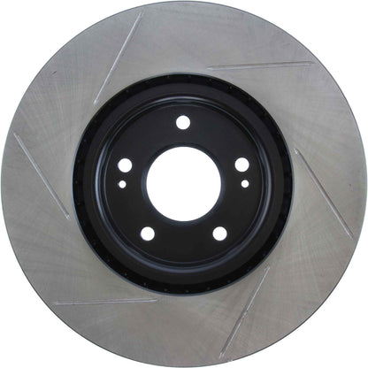 StopTech Power Slot 03-06 Evo 8 & 9 Slotted Left Front Rotor 126.46064SL
