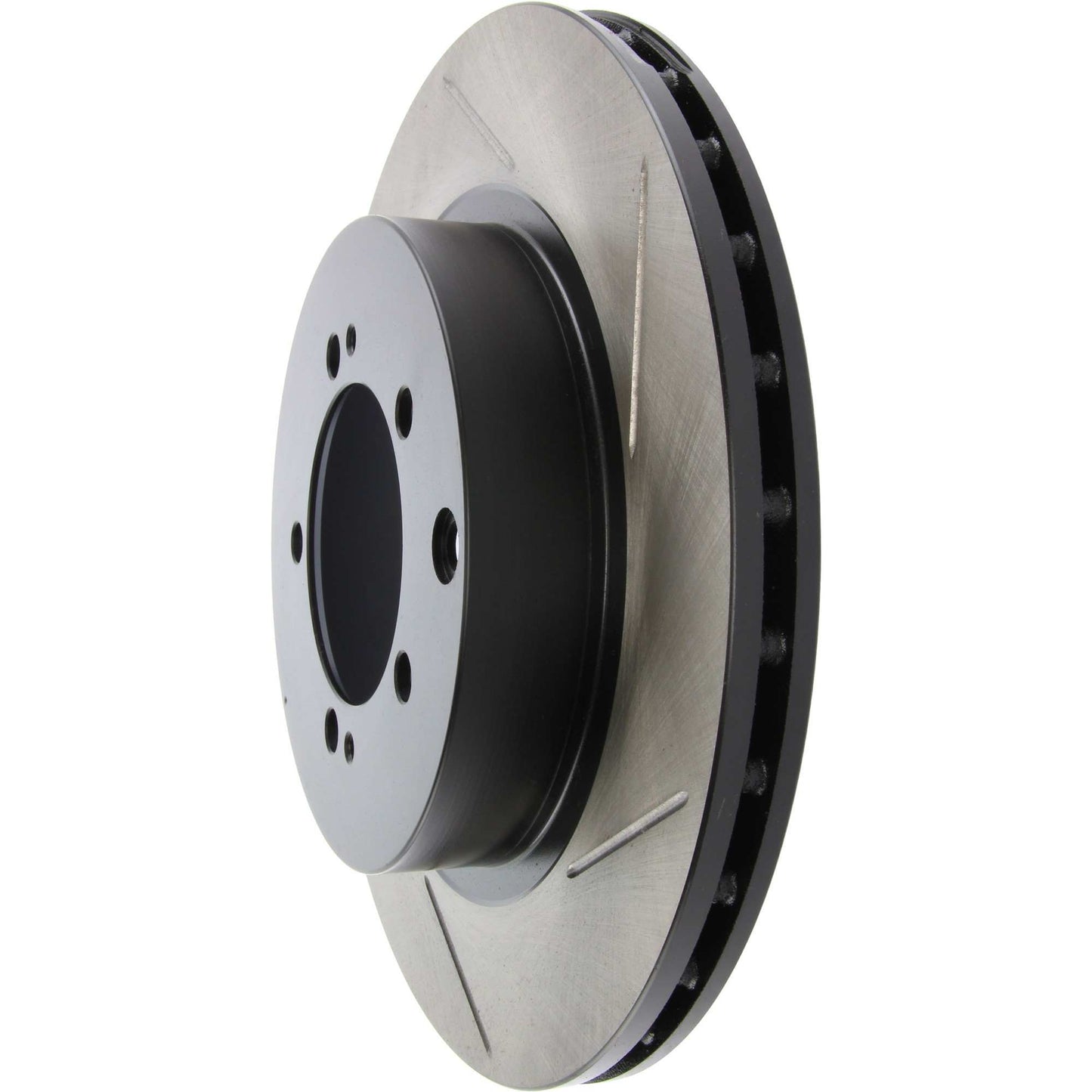 StopTech Power Slot 03-06 Evo 8 & 9 Cryo Slotted Left Rear Rotor 126.46065CSL