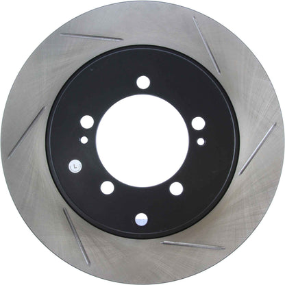 StopTech Power Slot 03-06 Evo 8 & 9 Slotted Left Rear Rotor 126.46065SL