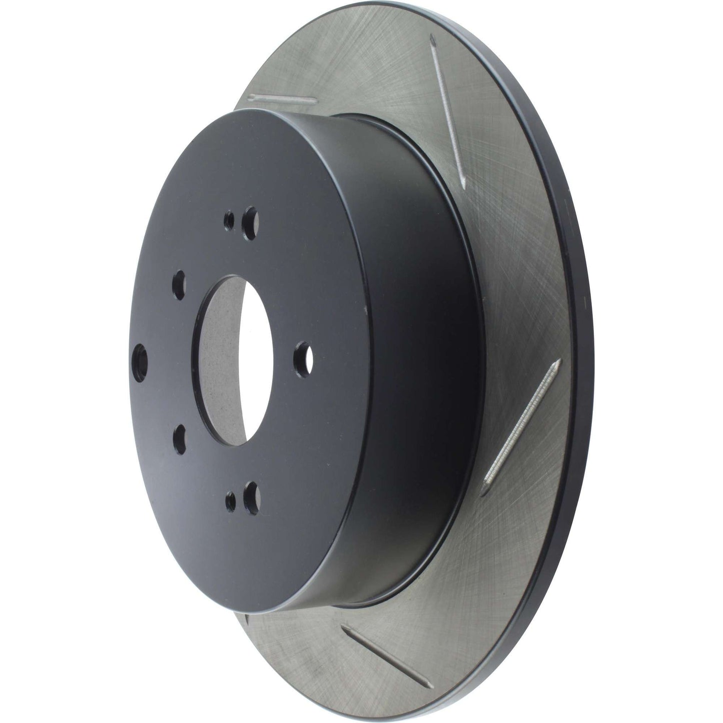 StopTech Sport Slotted Brake Rotor; Rear Left