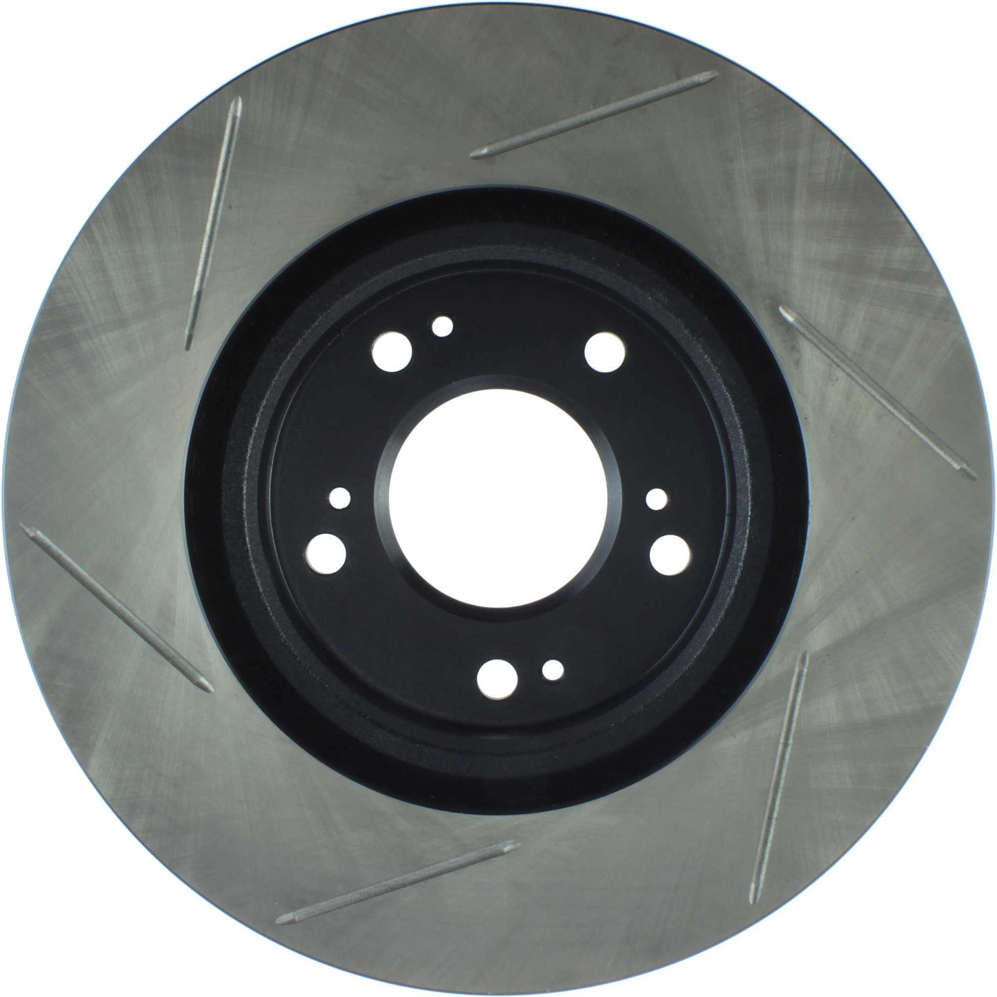 StopTech Power Slot 06-12 Mitsubishi Eclipse GS 4cyl / GT 6cyl Slotted Left Front CRYO Rotor 126.46068CSL