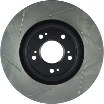 StopTech Power Slot 06-12 Mitsubishi Eclipse GS 4cyl / GT 6cyl Slotted Left Front CRYO Rotor 126.46068CSL