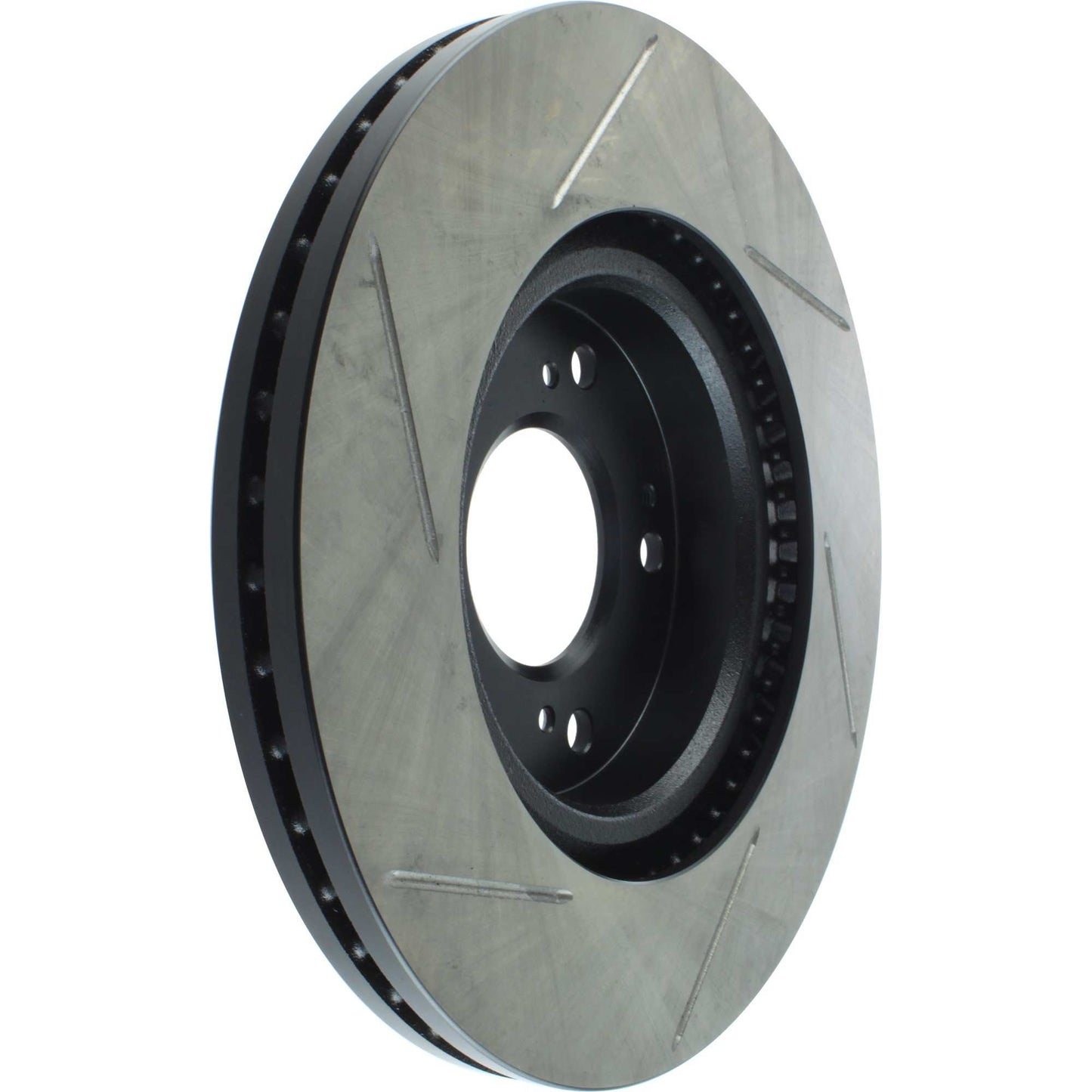 StopTech Power Slot 06-12 Mitsubishi Eclipse GS 4cyl / GT 6cyl Slotted Left Front CRYO Rotor 126.46068CSL
