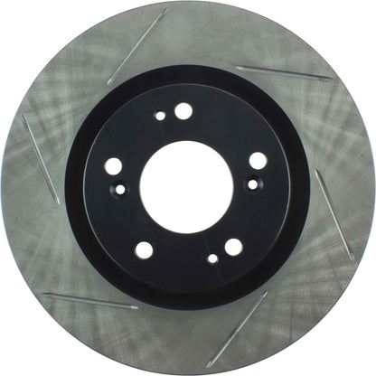 StopTech Power Slot 06-12 Mitsubishi Eclipse GS 4cyl / GT 6cyl Slotted Right Front CRYO Rotor 126.46068CSR