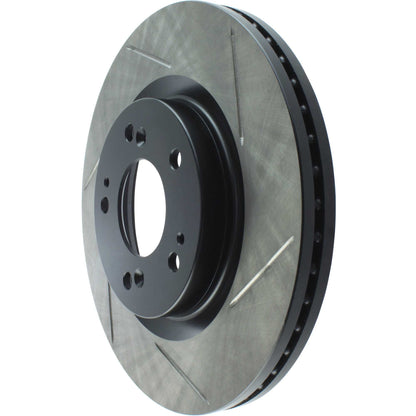 StopTech Power Slot 06-09 Mitsubishi Eclipse GS 4cyl / GT 6cyl Slotted Left Front Rotor 126.46068SL