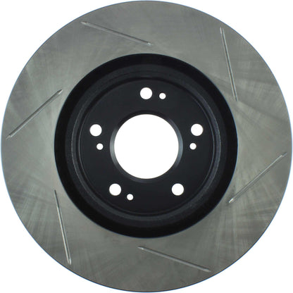 StopTech Power Slot 06-09 Mitsubishi Eclipse GS 4cyl / GT 6cyl Slotted Right Front Rotor 126.46068SR